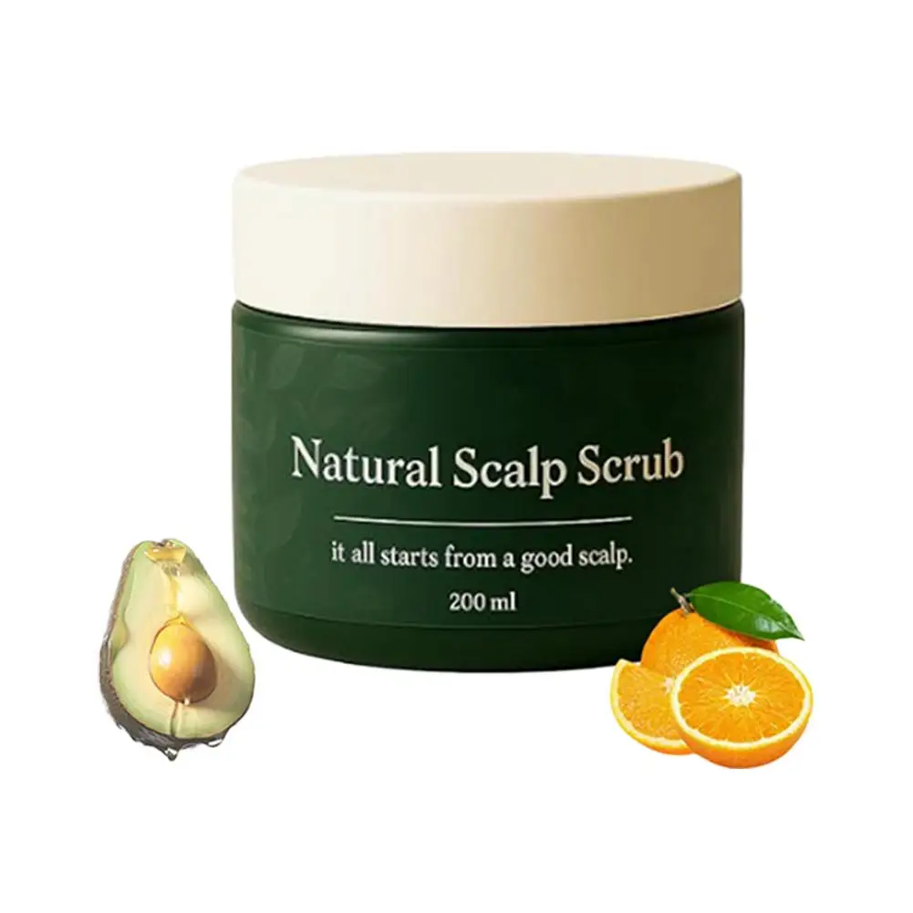 

Scalp Scrub Deep Cleansing Hair Care Scrub Nourishing Strengthening Roots Nourishing Scalp Scrub Anti-Hair Loss All Hair Types