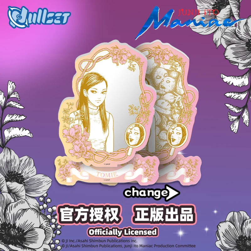 

Junji Ito Collection Nullset Figure Stand - Tomie Kawakami Full/Body Acrylic Block Display Soujiyu Kokuri Double Face Model