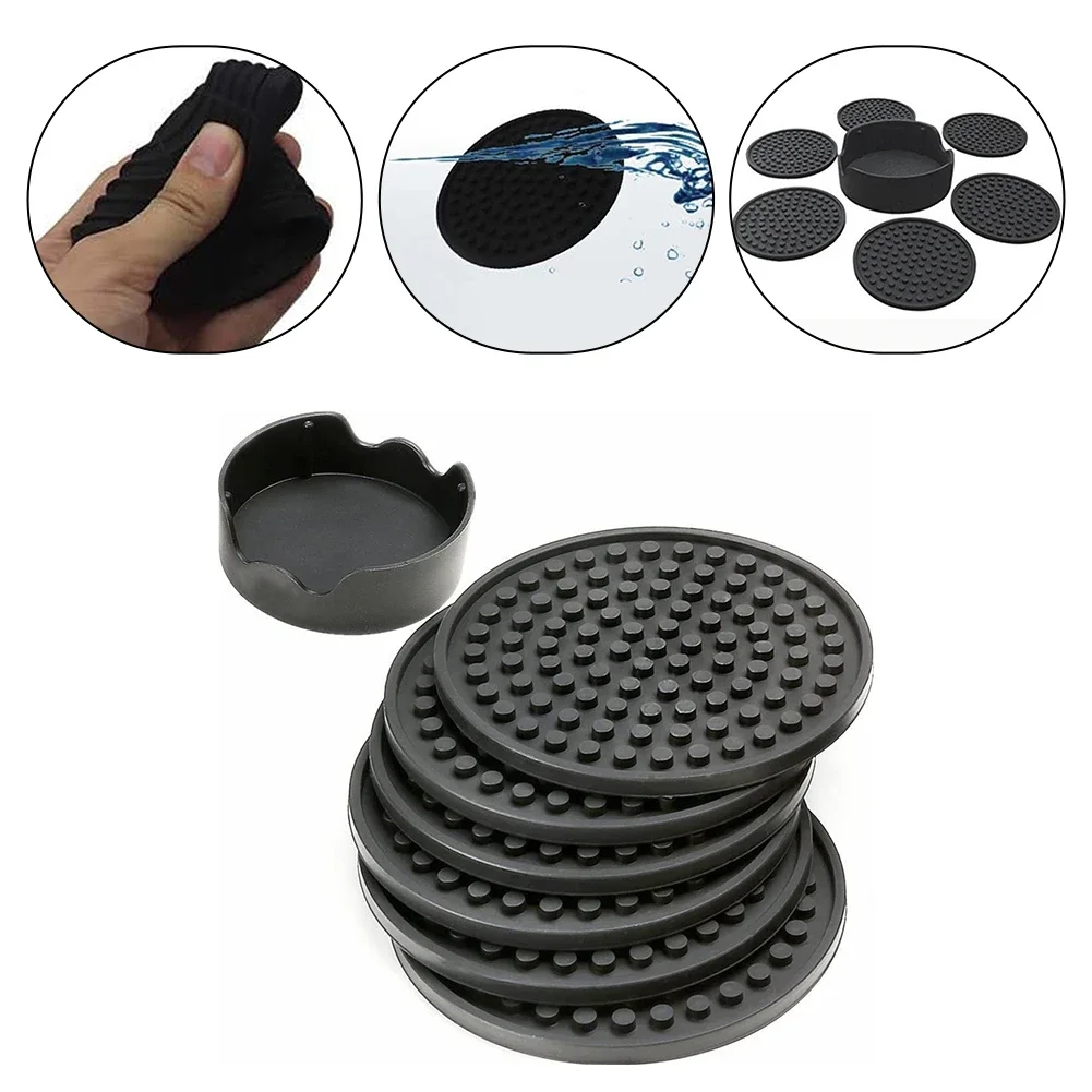 Silicone Insulation Pads Non-Slip Coasters Crack Resistant Deformation Resistant Fade Resistant High-Quality Silicone