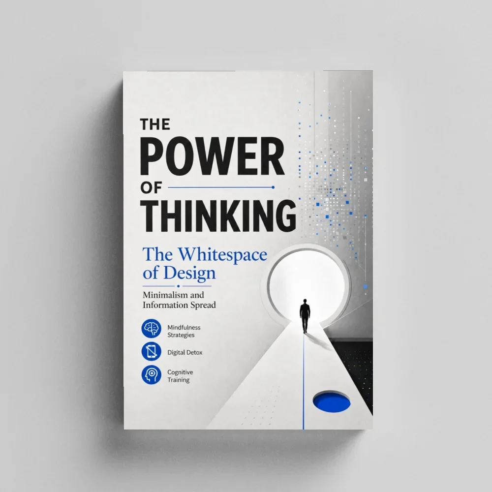 The Whitespace of Design, Guide to Minimalism, Information Management, Focus, Mental Clarity and Intentional Thinking