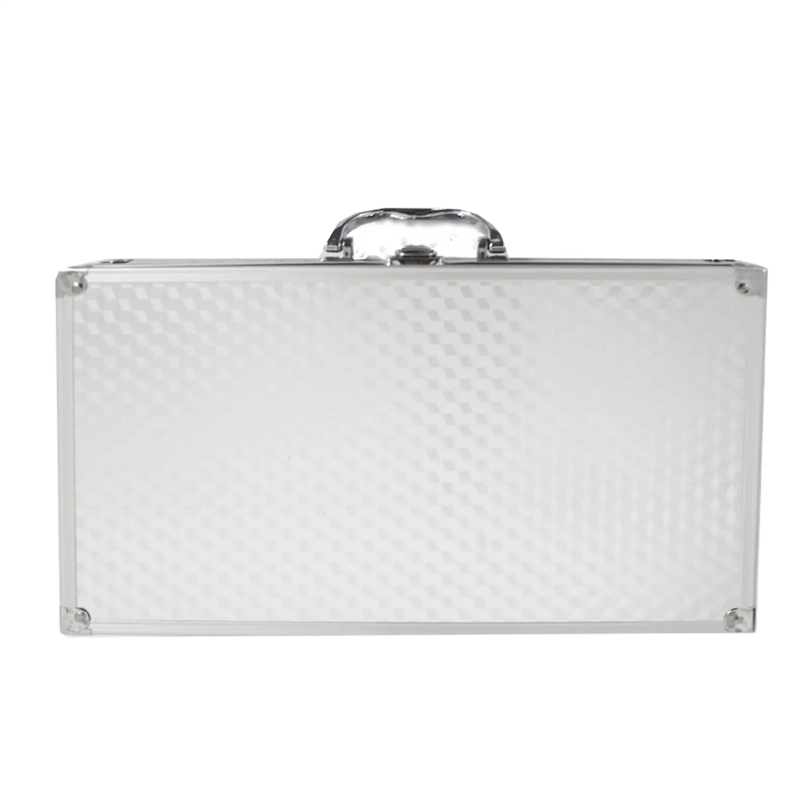 Portable Aluminum Tool Box, with Sponge Suitcase Impact Resistant Case Mic Foam