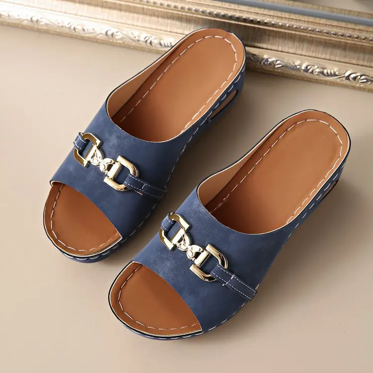 Women Slippers Casual Flat Open Heel Shoes Lightweight Comfortable Sports Slippers Fashion Designer Sandals Slides Women