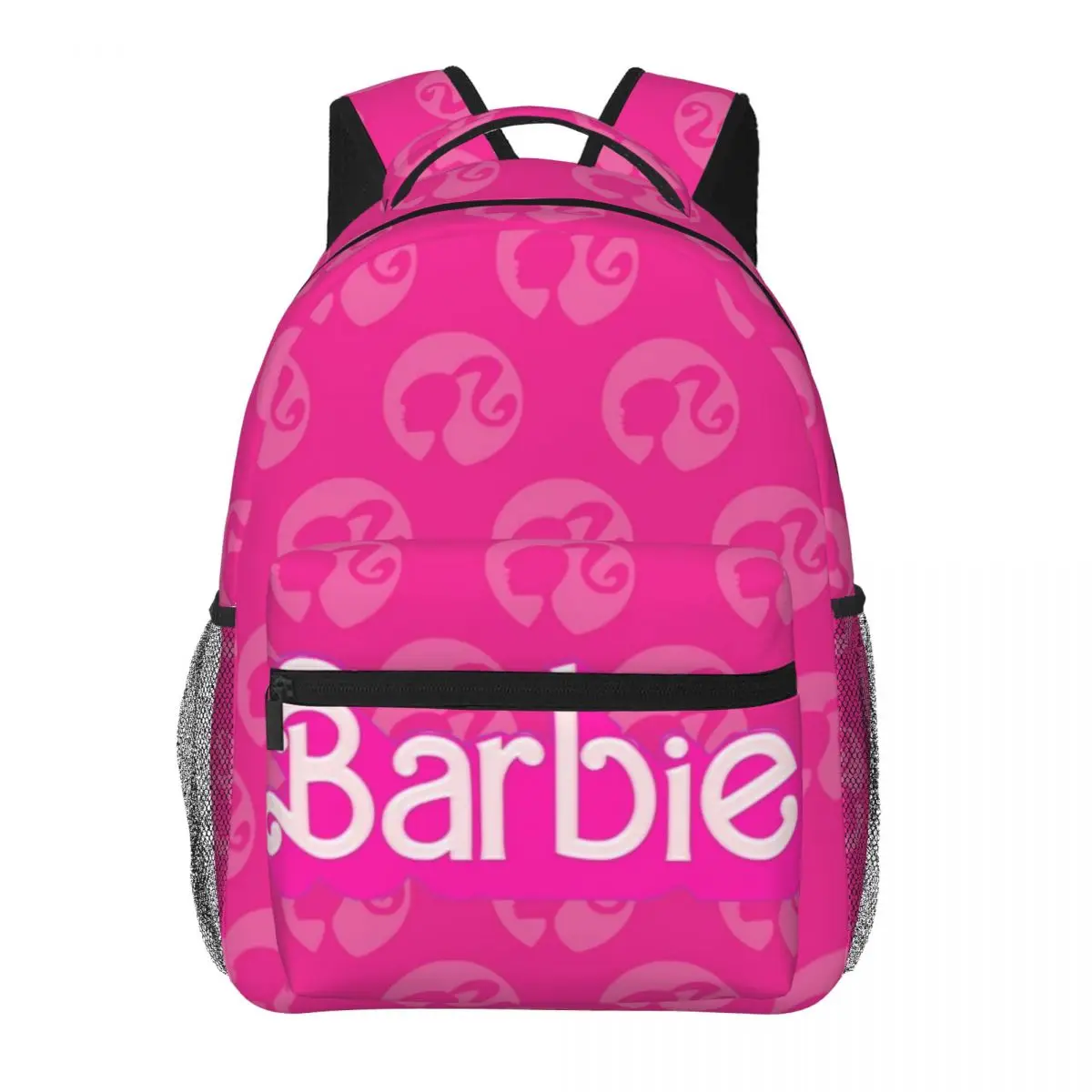 Zaino casual leggero stampato Barbie per scuola, attività all\'aperto, shopping, ufficio 17 pollici