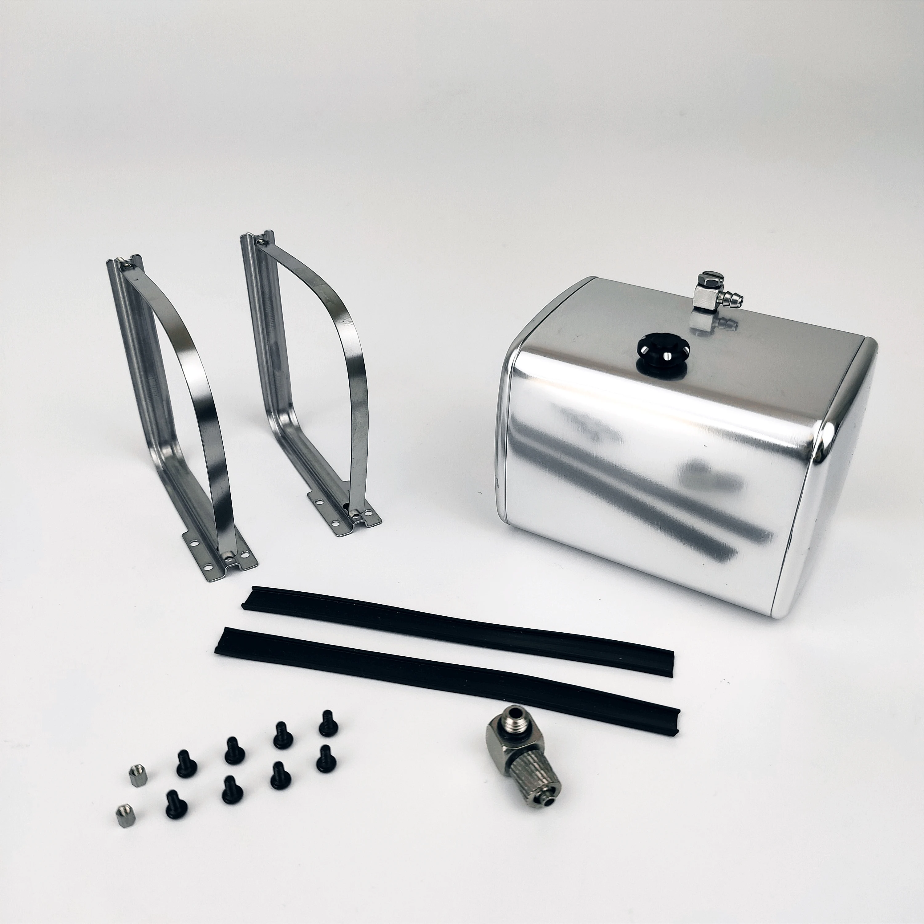 Rc 1/14 Trailer Simulation Hydraulic Oil Tank Fuel Tank Dump Truck For Tamiya Lesu Man Rc Tractor Truck Parts