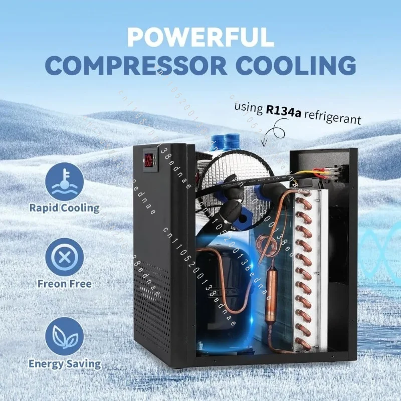 Water Chiller Aquarium Group Hydroponic System Quiet Compressor Cooling Household Saltwater Freshwater Fish Tank Accessories
