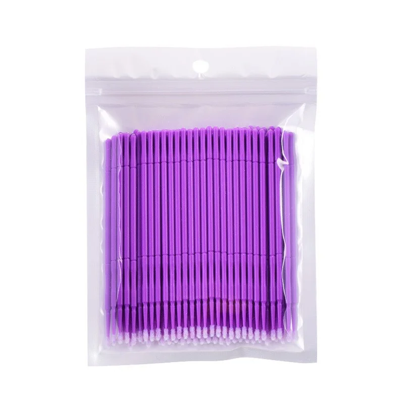 100PCS Touch Up Paint Refinishing Micro Brush Nano Modified Cleaning and Maintenance Cotton Swabs Cotton Swabs Car Accessories