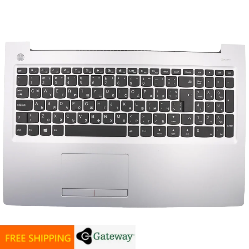 BG Bulgaria Silver Keyboard Upper Case Palmrest Shell Cover For Lenovo Ideapad 510 15 310 15 15IKB 15ISK 15IAP 15ABR 5CB0L35931