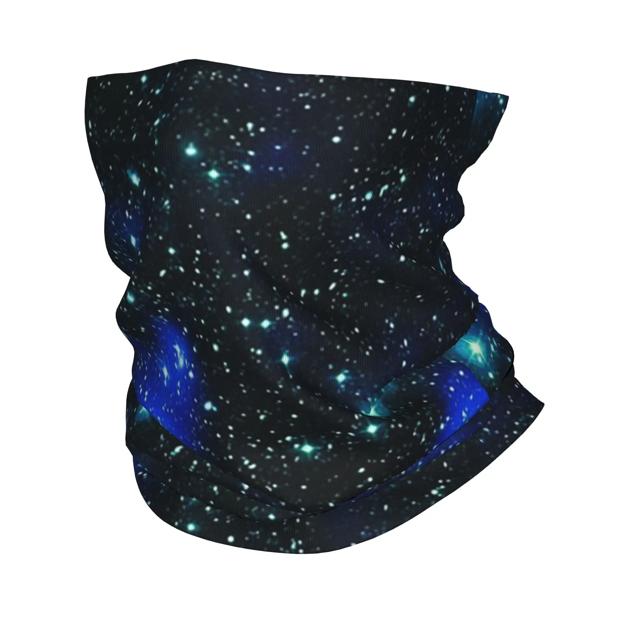 Constellation Star Clusters Galaxies Print Halloween Bandana Neck Cover Printed Mask Scarf Cycling Scarf Running For Men Women