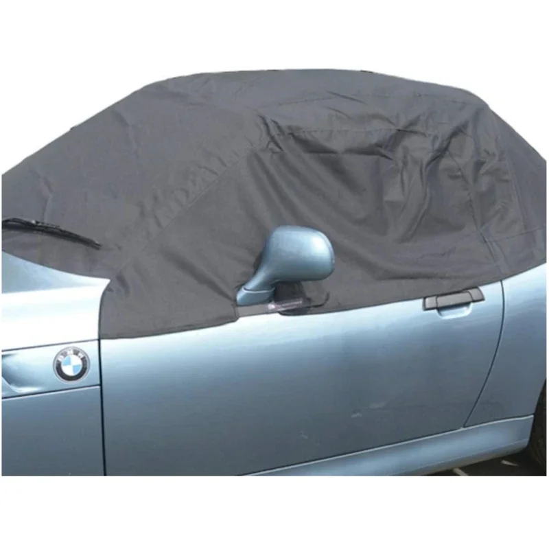 Black Car Covers Waterproof Soft Top Roof Hood Protector Half Cover Replacement for BMW Z3