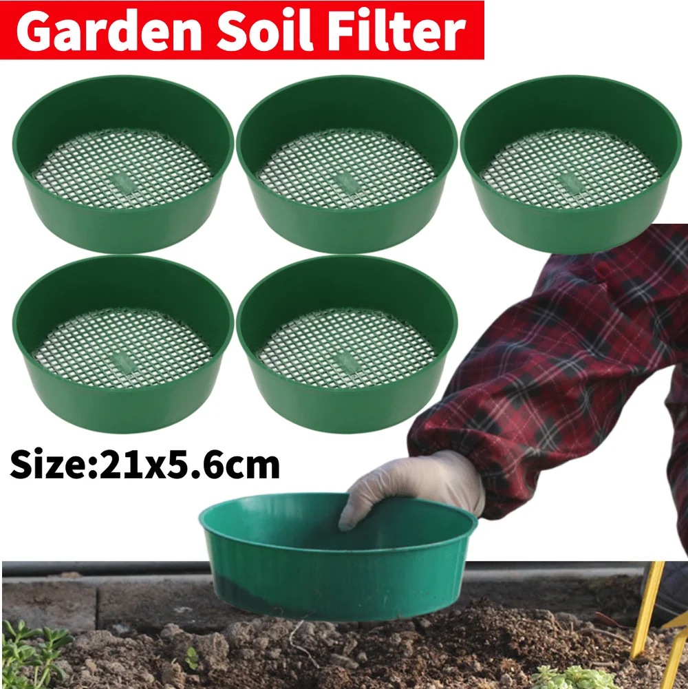1-5pcs Plastic Garden Sieve Ho - Garden Sieve Soil review and price