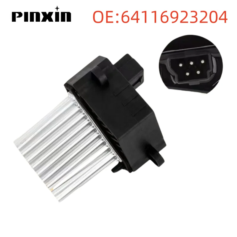 Fan Heater Blower Motor Resistor 64116923204 64118380580 64118929486 For BMW E46 E39 E83 E53 X5 X3 M5