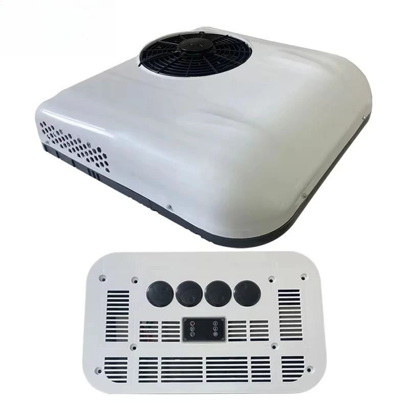 مكيف هواء مبرد R-134a عالي الجودة لمبرد وقوف السيارات 12 فولت 24 فولت لشاحنات القوافل والسيارات الكهربائية