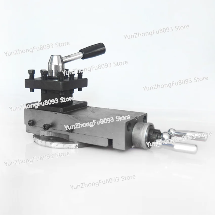 BV20 Tool Holder Mini Lathe Accessories Lathe Metal Tool Holder Assembly Small Carriage Tool Holder,Width: 70mm Stroke: 80mm