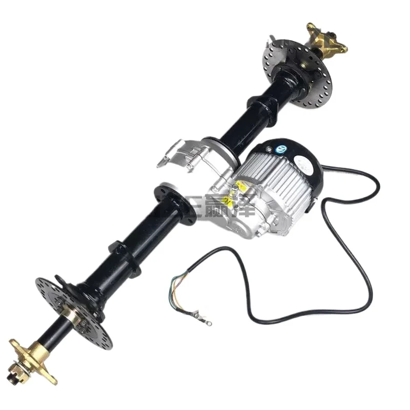 

48V 500W Differential Rear Axle with Half Shaft 900mm For Electric Tricycle ATV Go Kart Replacement Parts