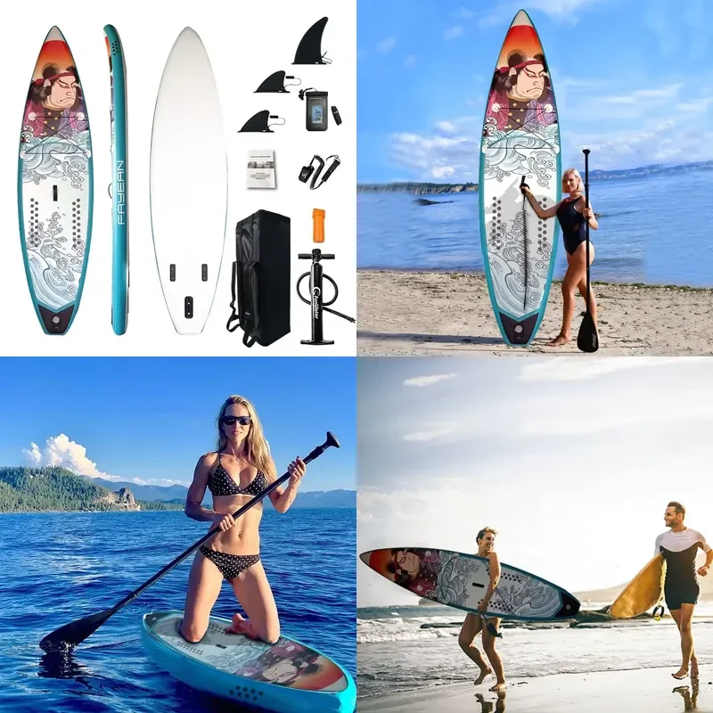 FAYEAN 2024 New Design Surf SUP Inflatable Stand up Paddle Surfing Boards