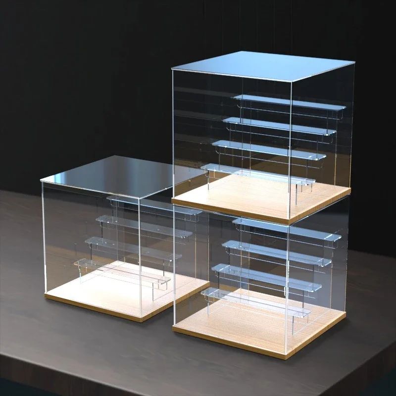 

Acrylic storage box, figure blind box stepped, transparent display box