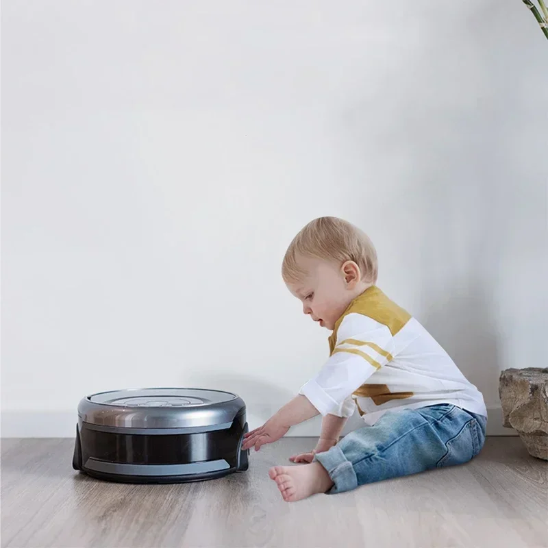 W400 Floor Washing Robot Shint Navigation Large Water Tank Automatic Cleaning Robot for Home Kitchen