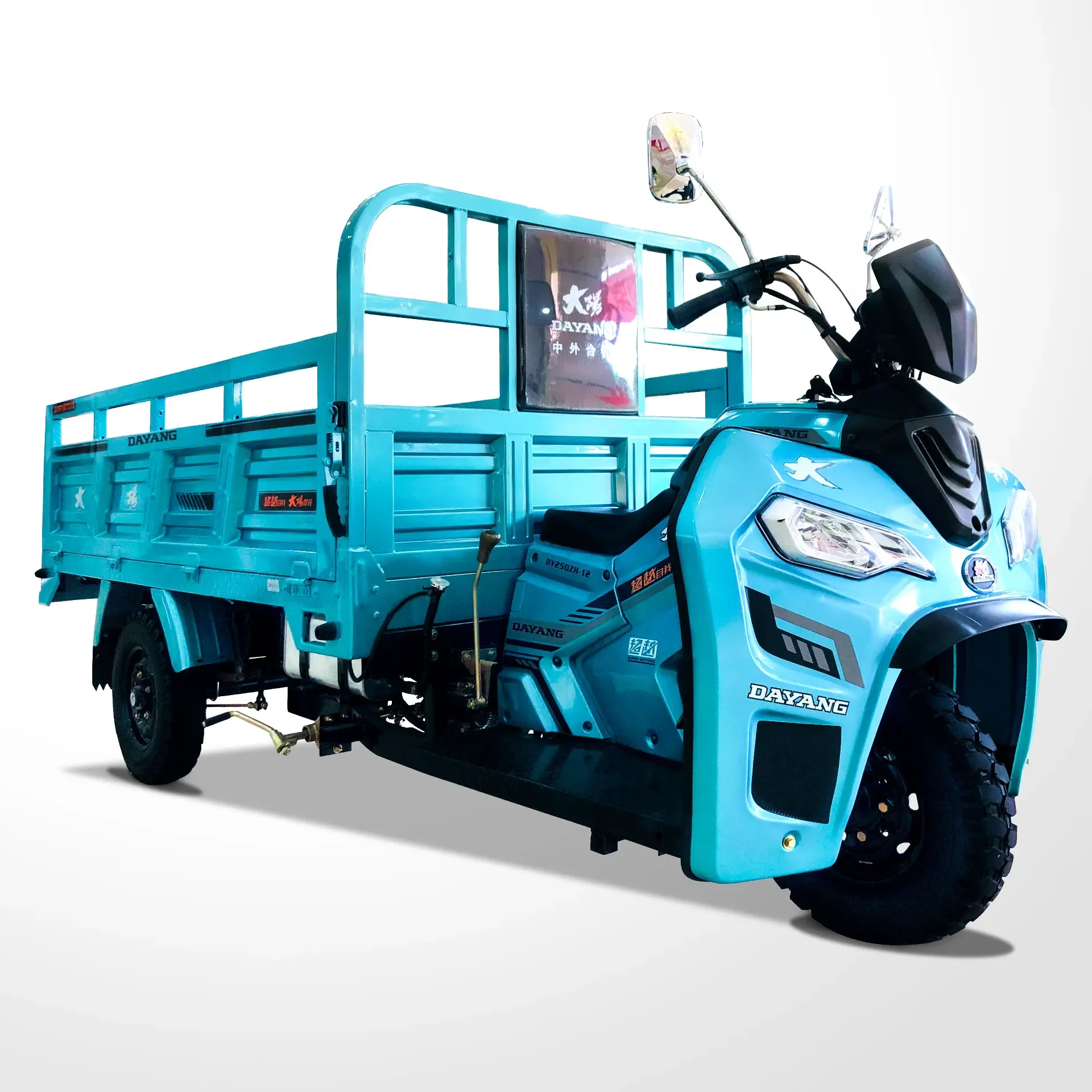 Factory Tricycle Motorized Gas Powered 250cc Self Loader Three Wheel Cargo Tricycle Manufactures Cooling Mode Method custom