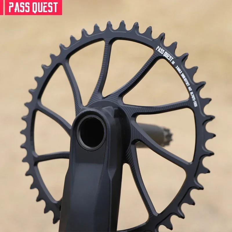 PASS QUEST -3MM OFFSET for DUB black silver narrow wide chainring support 9 10 11 12ordinary chain for mountain bikes