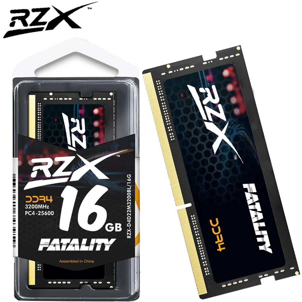 RZX Memoria RAM Laptop DDR4 1.2V DDR3L 1.35V 32GB 16GB 8GB   4GB 260pin 3200MHz 2666MHz 2400MHz 204pin 1600MHz Notebook Sodimm M