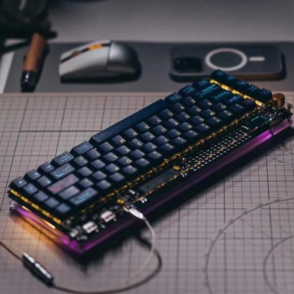 Wooting 60HE PCB基板 メカニカルキーボード用 カスタムDIY GH60 磁気