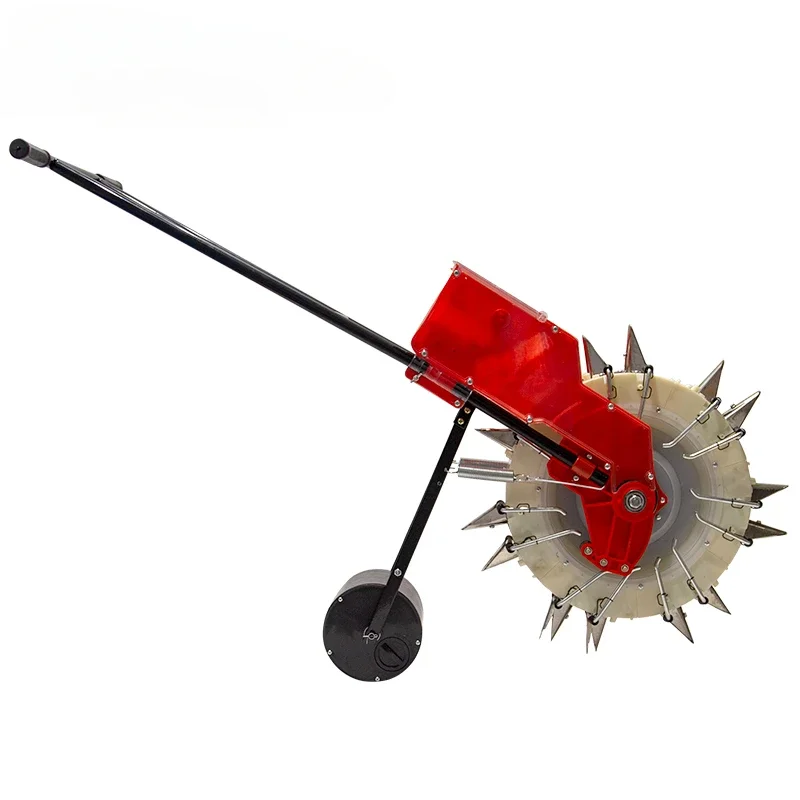 Hand-push adjustable seeder agricultural machinery planting corn, soybean, peanut and cotton precision seeding