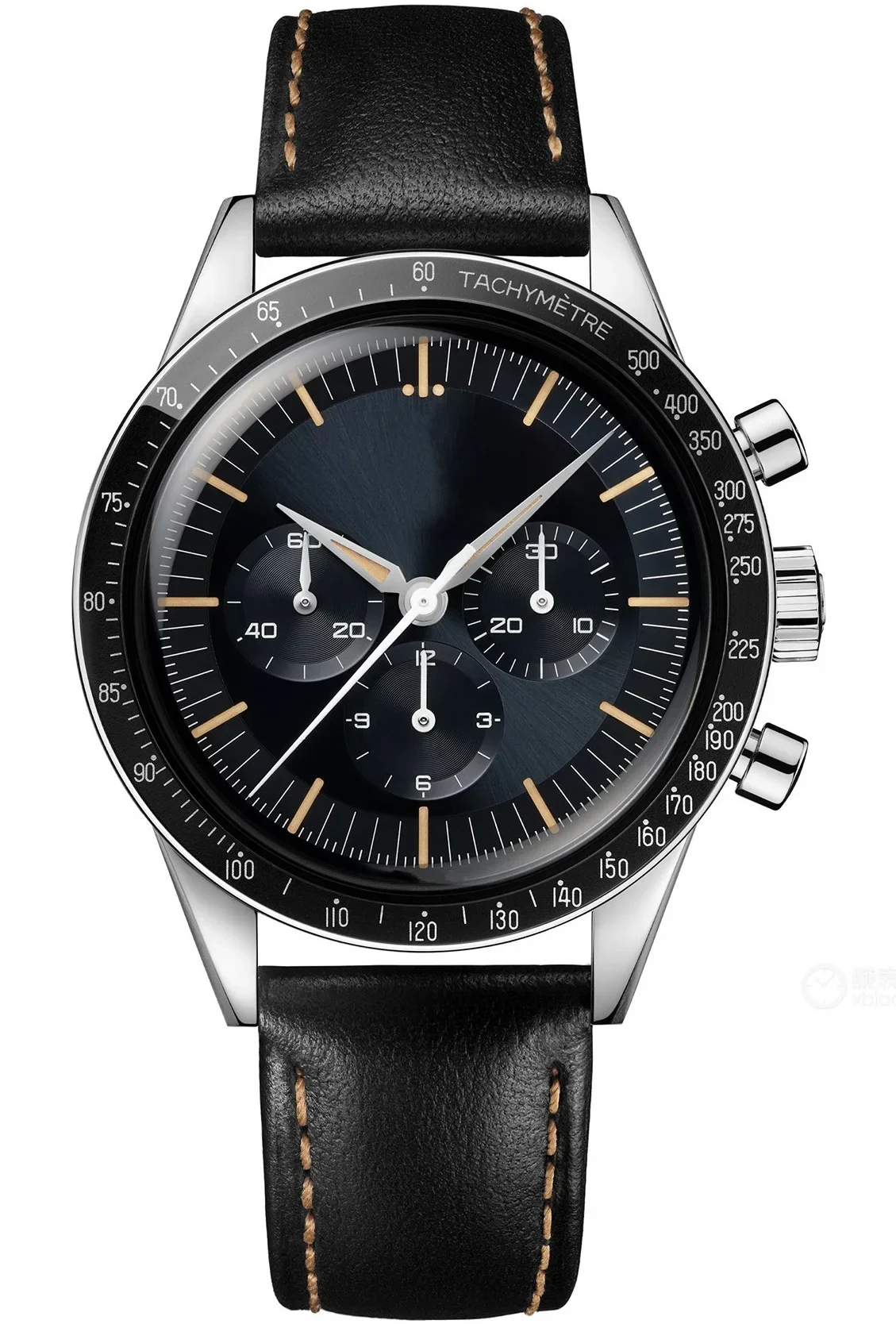 2026AA AHigh Quality Men's Automatic Mechanical Watch Stainless Steel Ceramic bezel Leather Sapphire Watch 42mm view 3