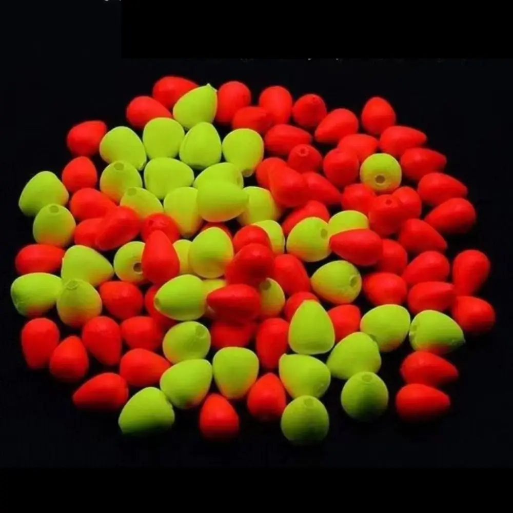 Red/Yellow Eye-catching Beans Moveable Foam Red/Yellow Float Tail Eye-catching Visualable Sensitive Visualable Beans