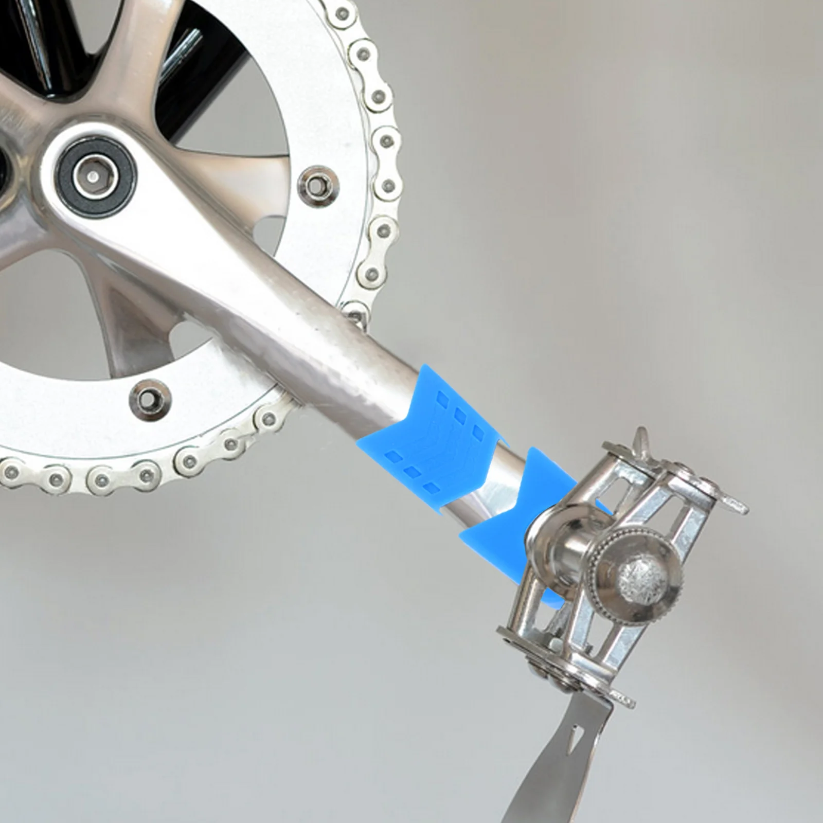 4 قطعة سيليكون دراجة كرانسيت يغطي سهلة التركيب كرنك التمهيد الأكمام واقية الخدوش الطريق الجبلية دراجة كرنك التمهيد كم #1