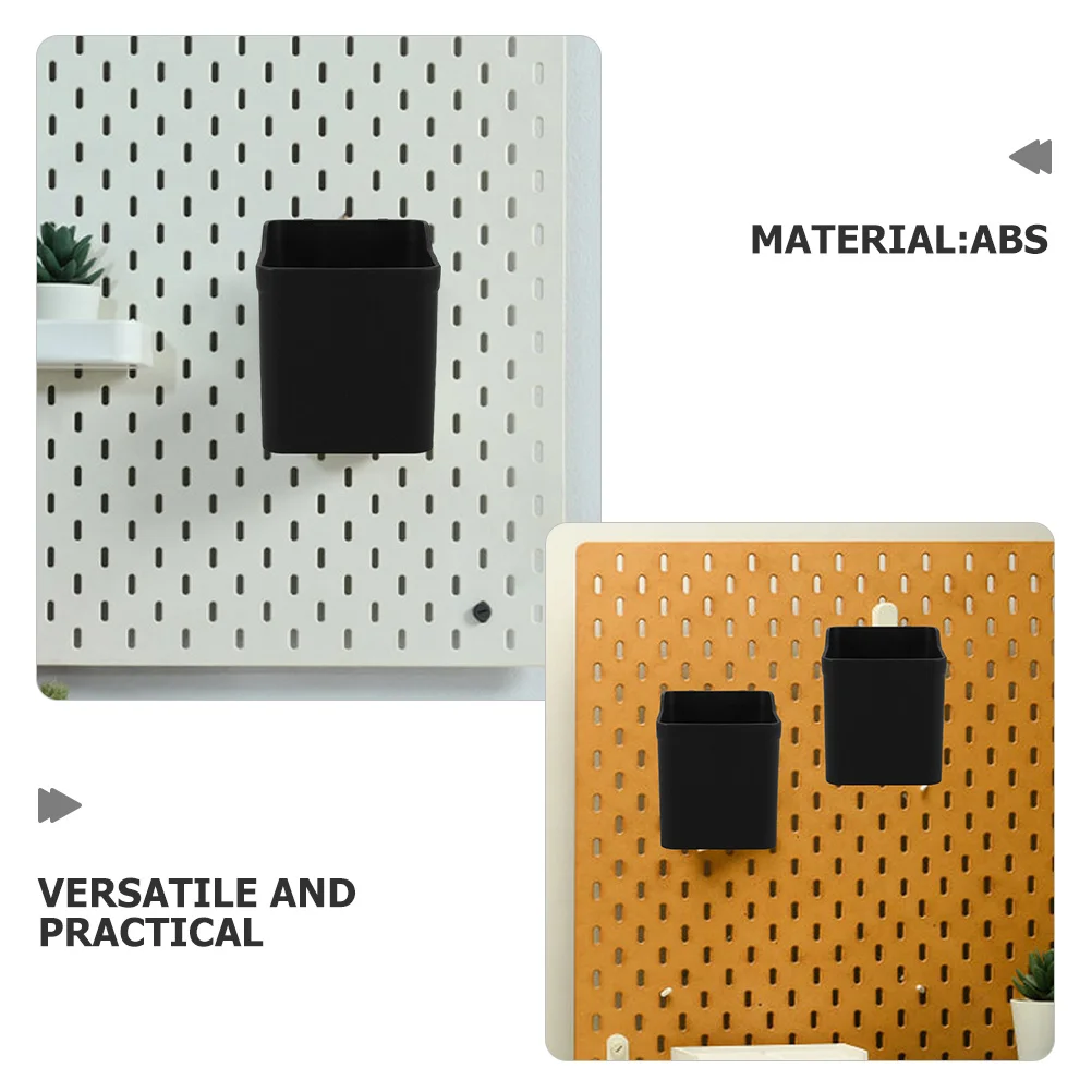 

8Pcs Pegboard Bins Modern Sleek Storage Accessories for Garage Workbench Craft Room Organization Peg Board Bins