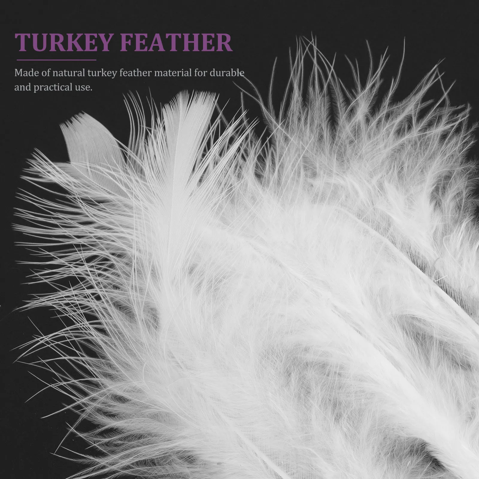 

100Pcs Turkey DIY Crafts Fringe Trim Dream Catcher Pendants Handicrafts Supplies DIY Crafts Fringe Trim