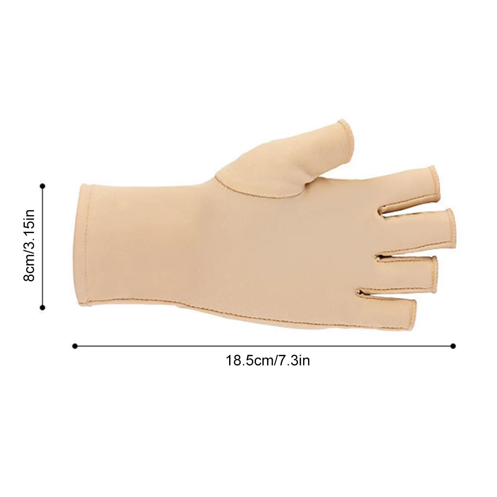 Half Fingers Gloves Summer Breathable Thin Semi-Finger Driving Glove Sunscreen Anti-Uv Fingerless Glove Elasticity Gloves