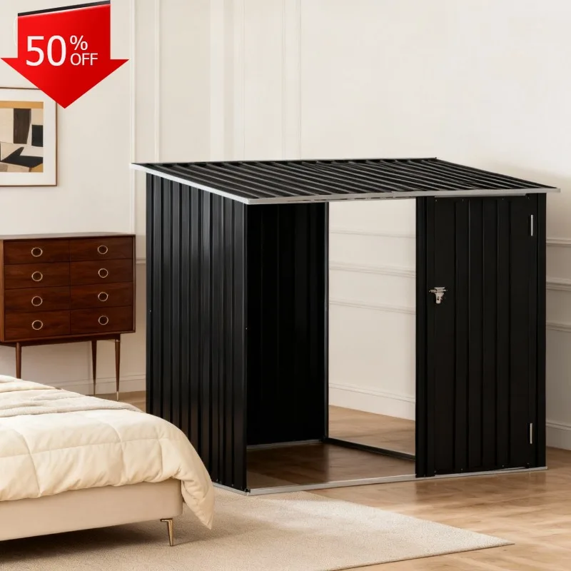 

Container House Wood Exterior Garden Tool Shed Outside Storage Sheds Resin Outdoor Garden Shelters Floor Barn Cabanon Wiata