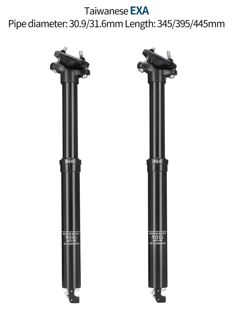 AliExpress EXAFORM 900i Dropper Seat Post 30.9/31.6x345/395/445mm Internal Routing Cable Remote Wire Control Lift Seat Tube MTB Seatpost
