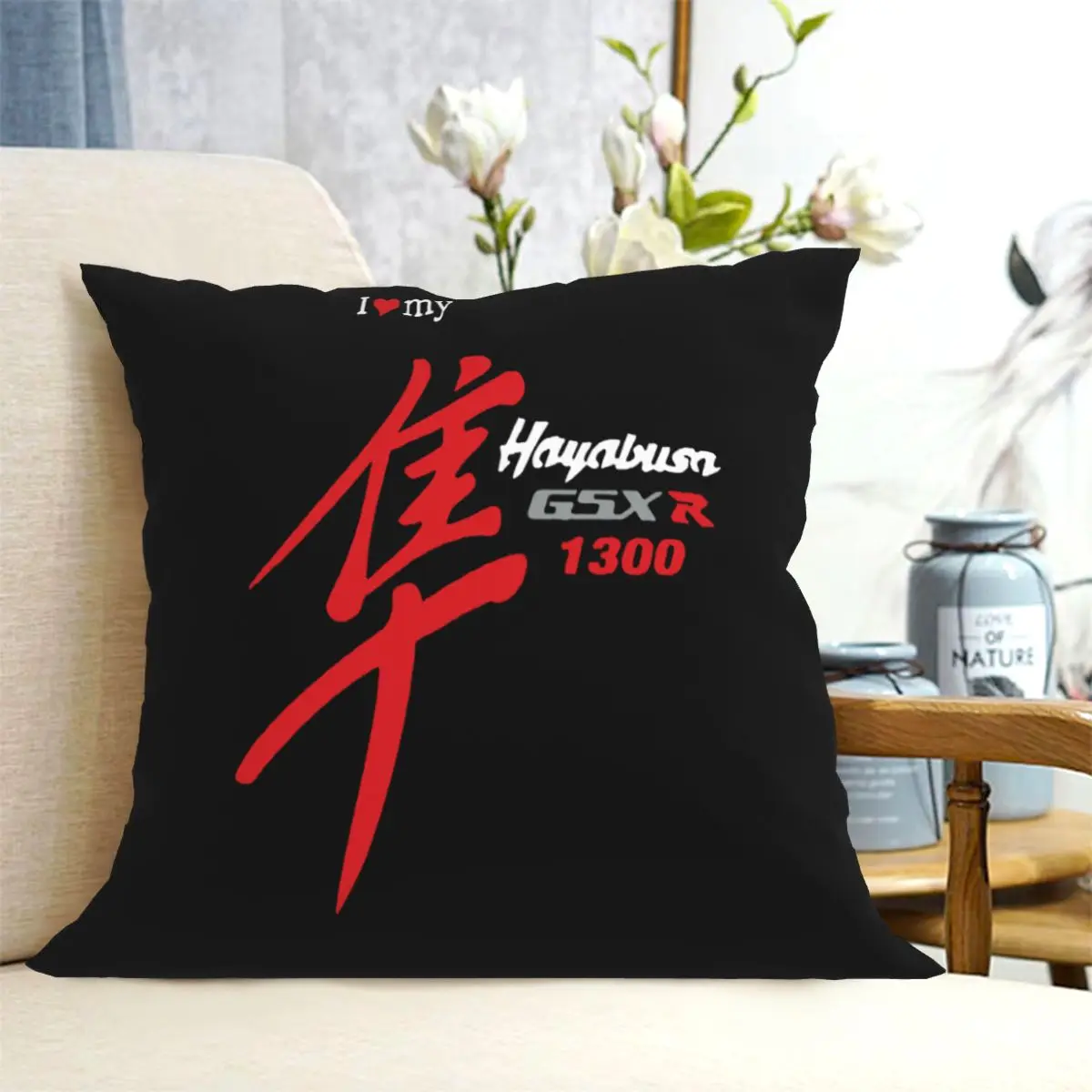 Personnalise Hayabusa Thanksgiving Gift Pillowcase Cushion Cover Home Sofa Decoration Cushion Pillowcase