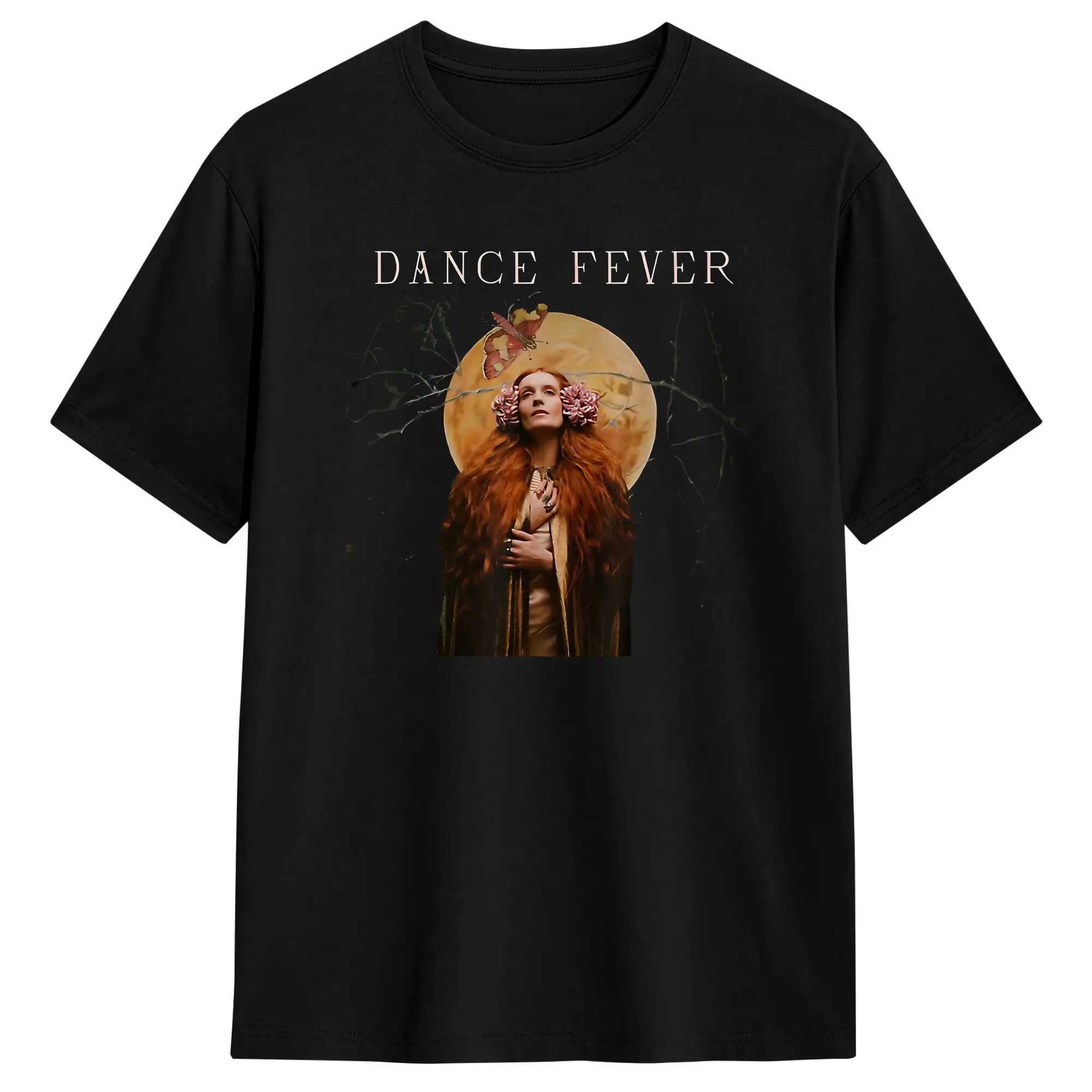 Florence + The Machine Everybody Scream Tour T Shirt Summer T Shirts Man Cotton O Neck 4XL 5XL 6XL Clothing Short-Sleeved Tshirt