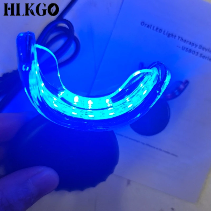 Red Blue Light Oral Care Therapy Device for Immediate Relief of Tooth Pain and Gum Sensitivity, Dental Treatment Equipment