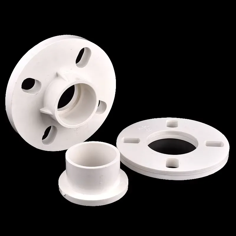 1-10 peças 20-160mm junta de flange de pvc, aquário tanque de peixes rega irrigação tubo de água conjunta tipo dividido acessório de hardware