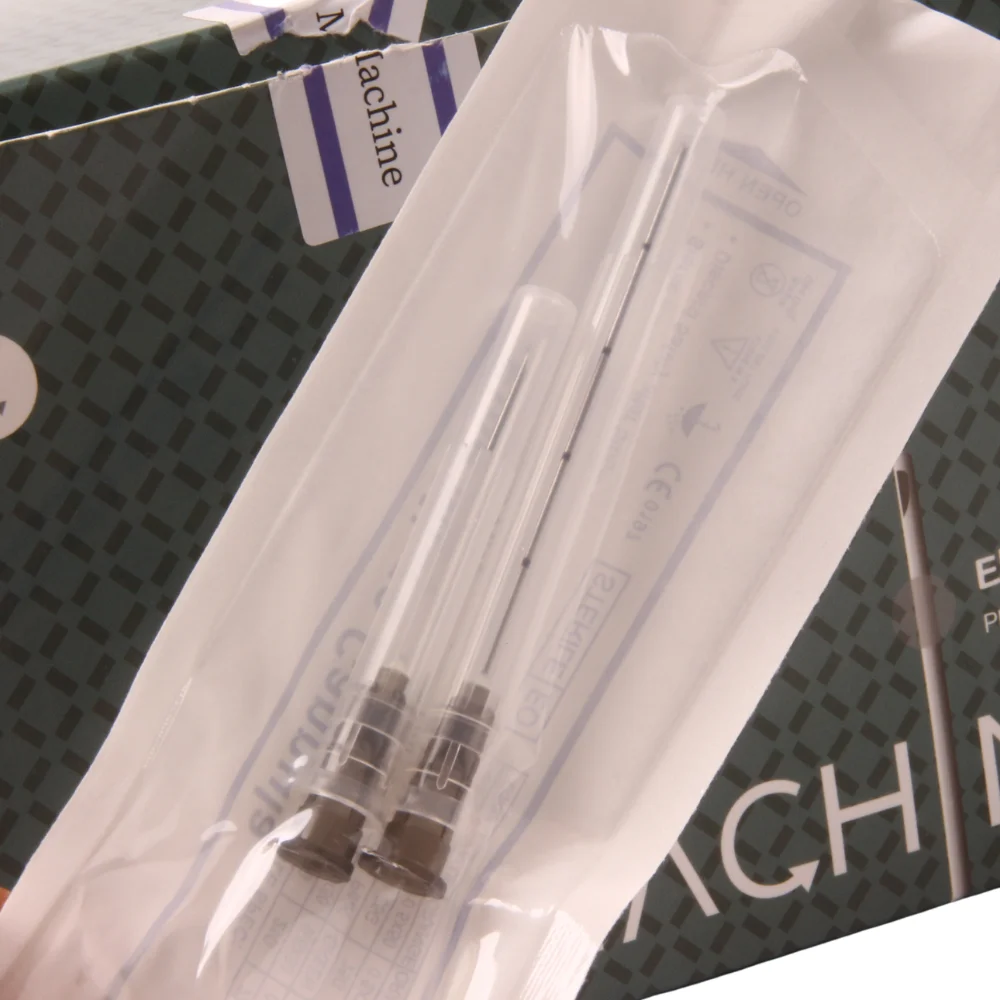 50 قطعة/صندوق الوشم مايكرو قنية إبرة تلميح 21 جرام 38 مللي متر 50 مللي متر 70 مللي متر ل حشو حقن المتاح بلانت غرامة ثقب الجسم إبرة #6