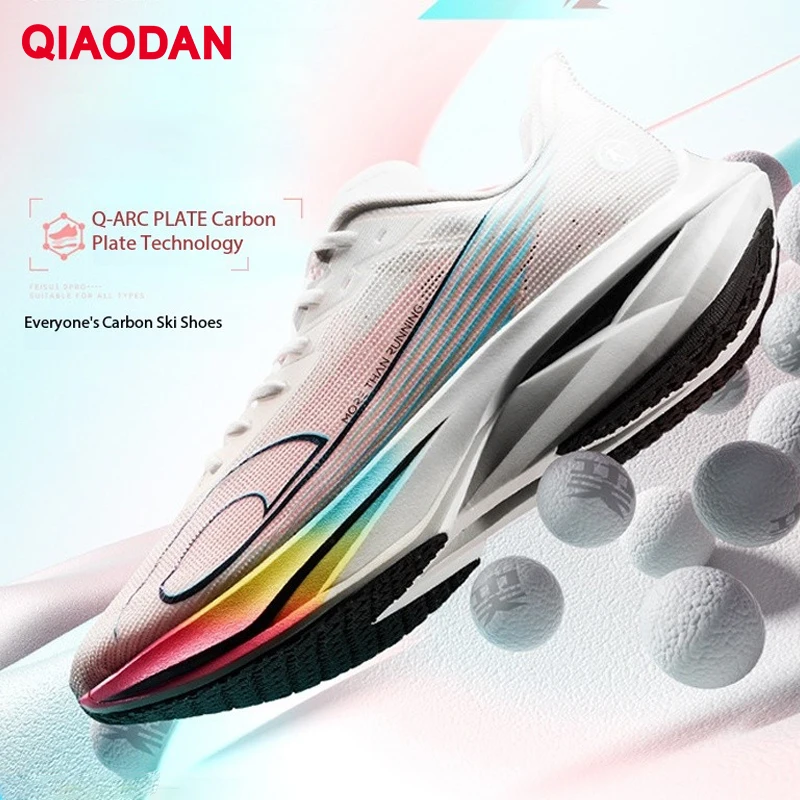 

QIAODAN Fast Speed 3pro Running Shoes Men 2025 New Wearable Carbon Plate Cushion Balance Sportwear Sneakers QXB023252202
