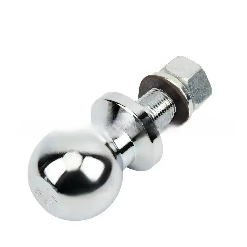 

New 50mm Chrome for Hitch Mount Tow Ball Shank Dia Capacity Coupling Trailer Parts RV Camper Caravan Parts Bola Remolque