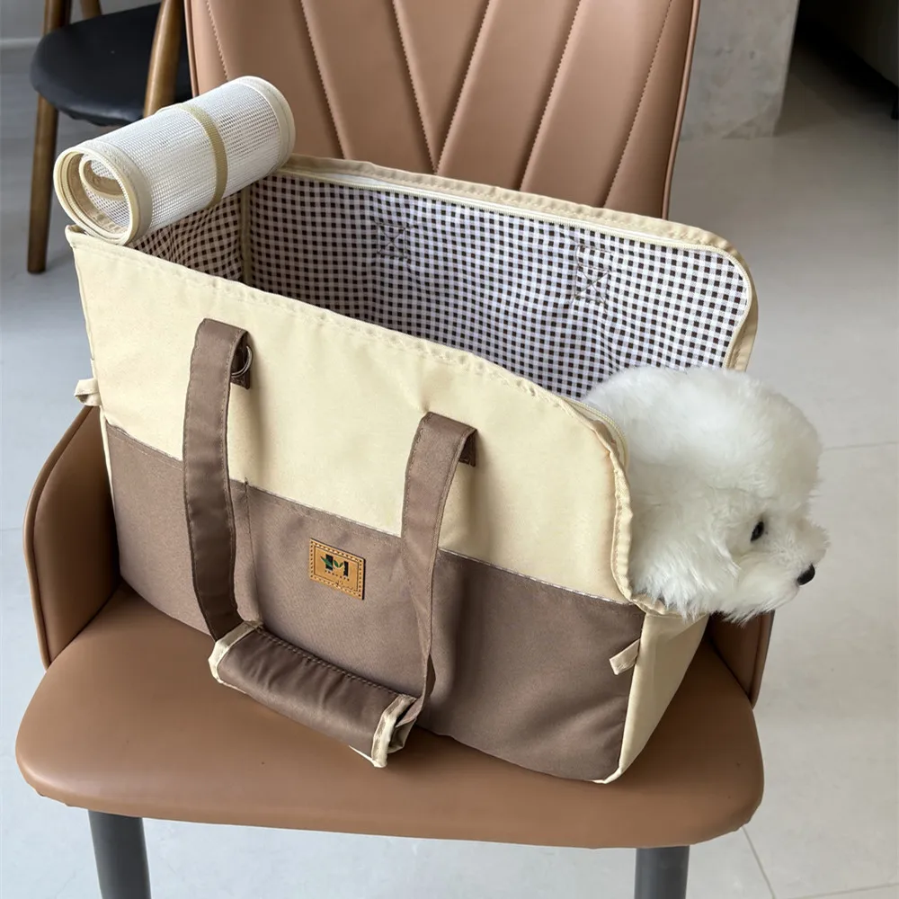 Pet Carrier for Cats Dog, Polyethylene foam cotton Interlayer, Dog Carriers Cat Carriers, Car Seat Pet Protection Travel Carrier