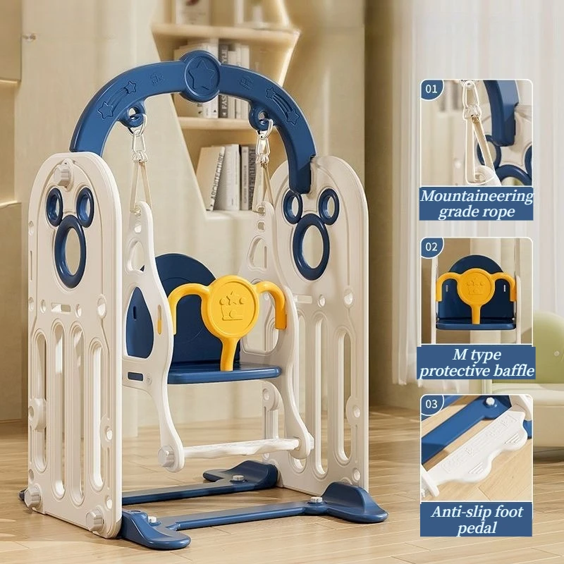 Children Toy Swing Indoor Home Swinging Baby Safety Stable Chair Swings Toys Kids Hanging Chair Hook Swings Games Kid Toys