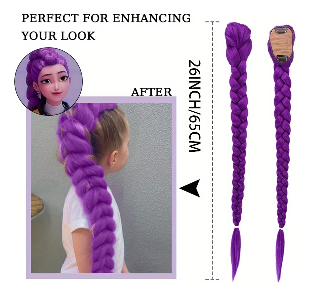 26-дюймовый синтетический пари – обзор и цена Braiding Hair Kanekalon