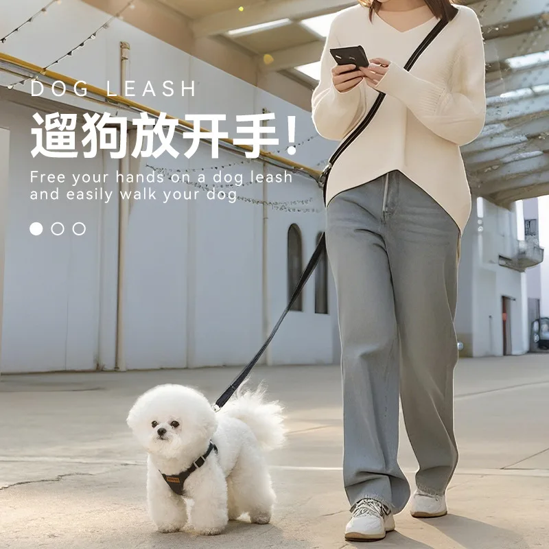 

Pet Dog Harness No Pull Dog Vest Adjustable Puppy Chest Strap Lightweight Comfortable Safety Buckle Washable for Small Dogs
