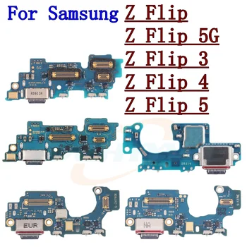 USB şarj portu Dock bağlantı kurulu Flex kablo Samsung Galaxy Z Flip 2 3 4 5 Flip3 Flip4 Flip5 5G F711