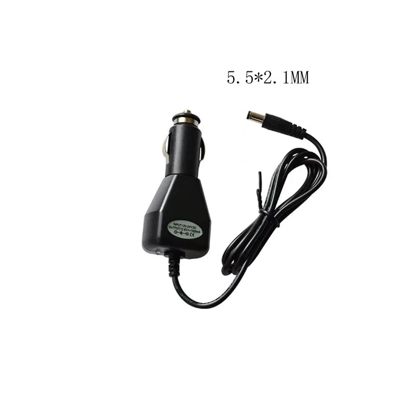 12.6V 4.2V 1A 3.5*1.35mm 5.5*2.1mm Universal Power Adapter car Charger 4.2V 12.6V 1A for Lithium battery polymer car charger