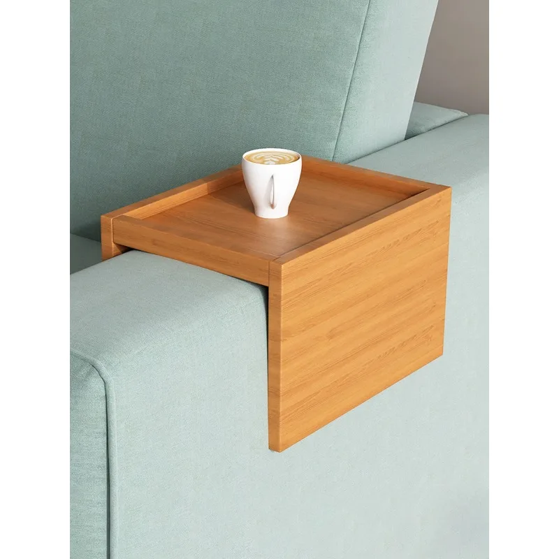 

Customized small apartment creative living room sofa Japanese style small side few minimalist solid wood corner movable table