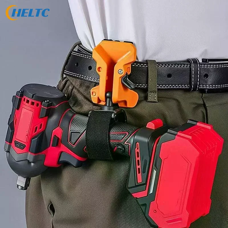 Self-locking Drill Holder Belt Clip Quick Release High-hardness Quick-hook Tool Holder Portable Tool Organizer