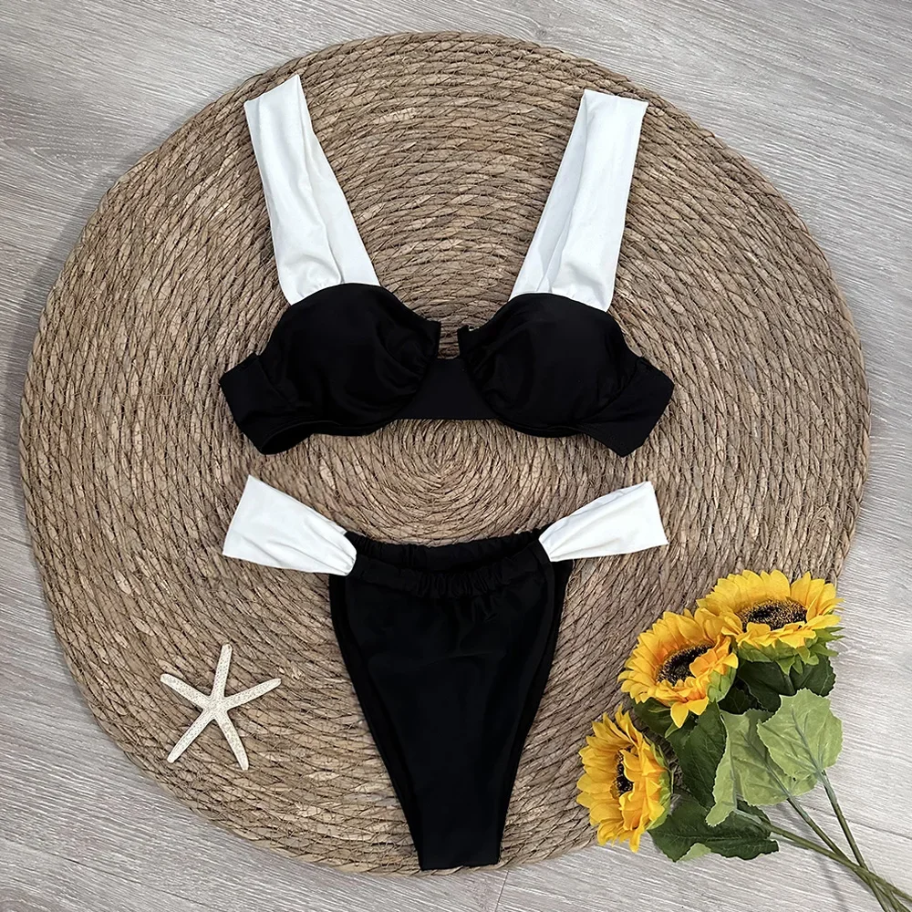 Micro Push Up Bikinis Sexy Women Swimsuits Female Swimwear 2024 Bikini Set Bathing Suit Swimming Suits Beachwear Brazilian Biqui